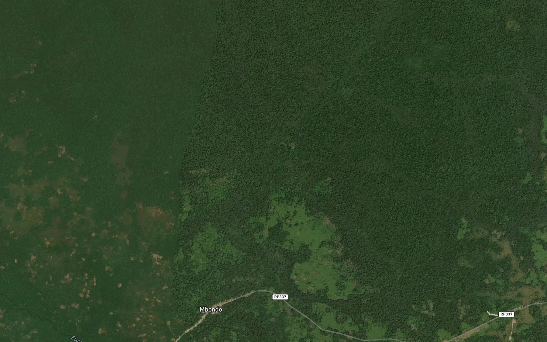 Satellite map of the Luba