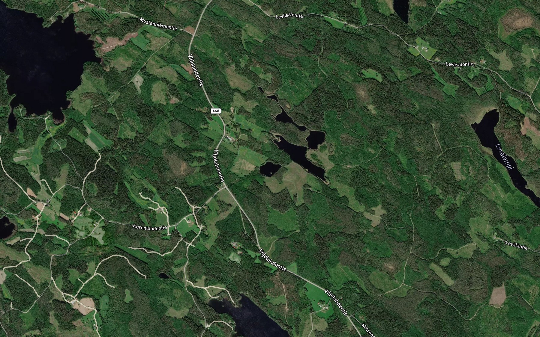 Satellite map of the Pieni-Syva