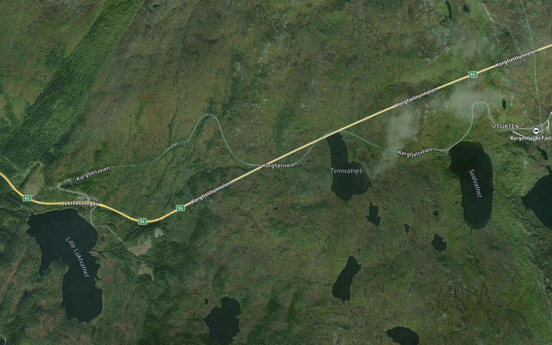 Satellite map of the Stillelva