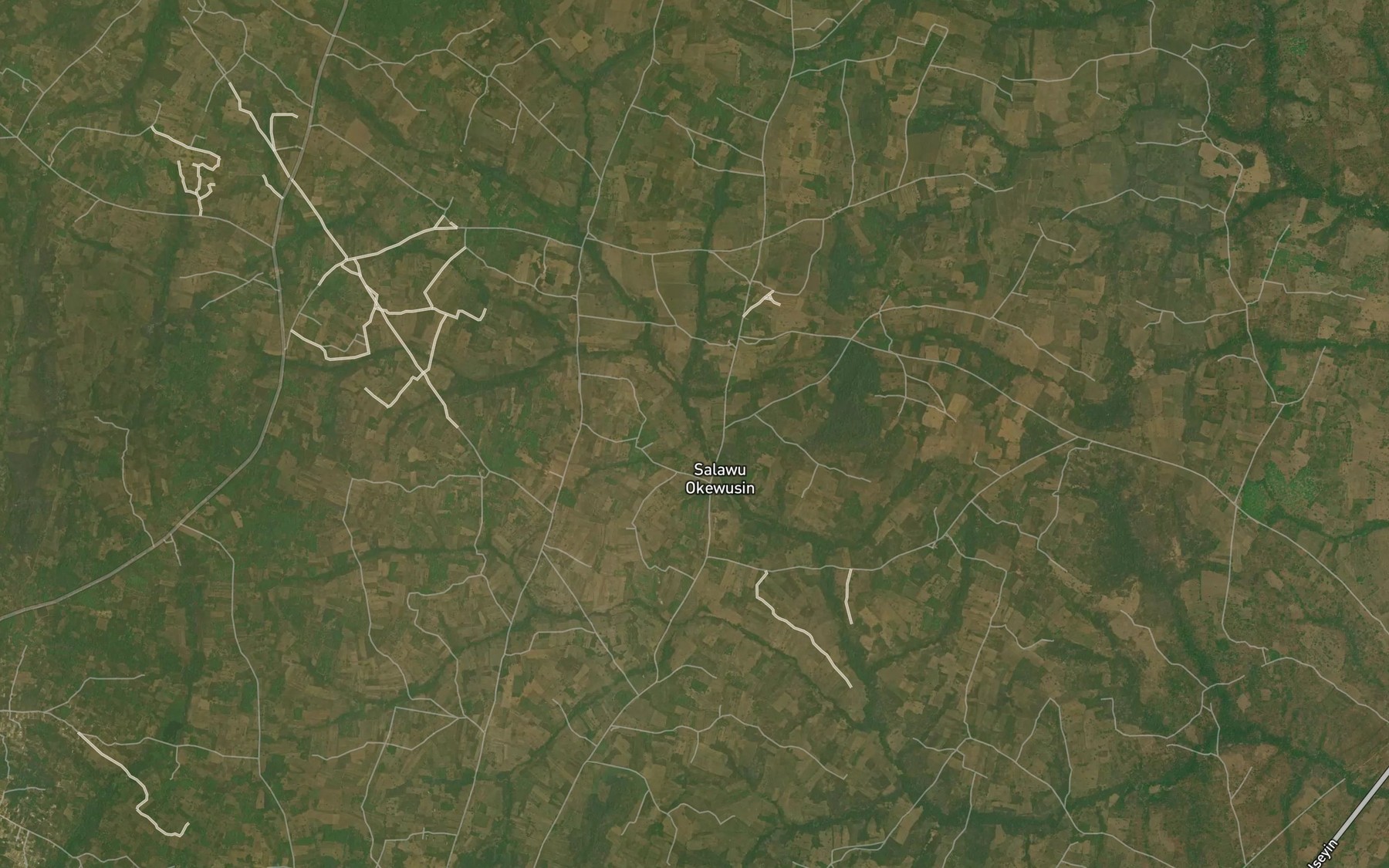 Satellite map of the RiverOnikonko