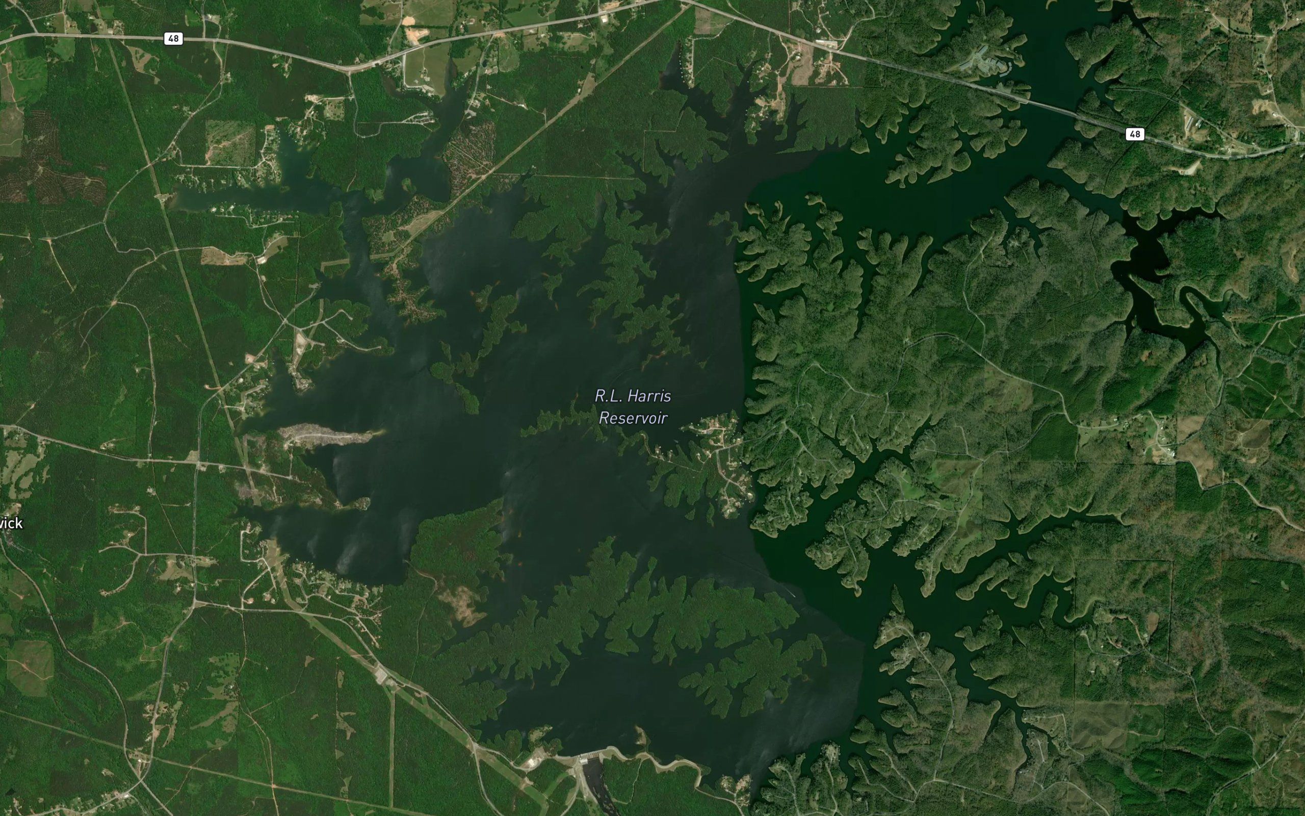 R L Harris Reservoir