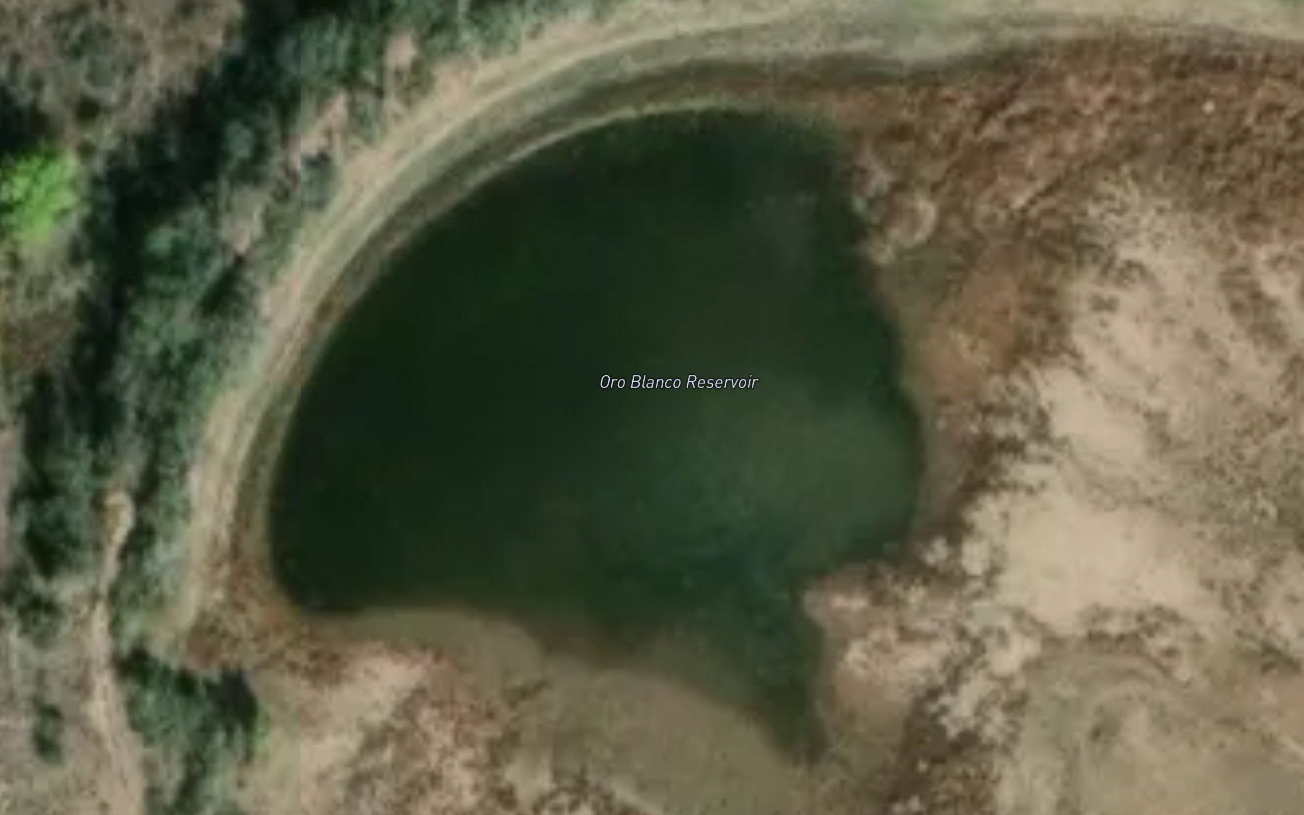Oro Blanco Reservoir