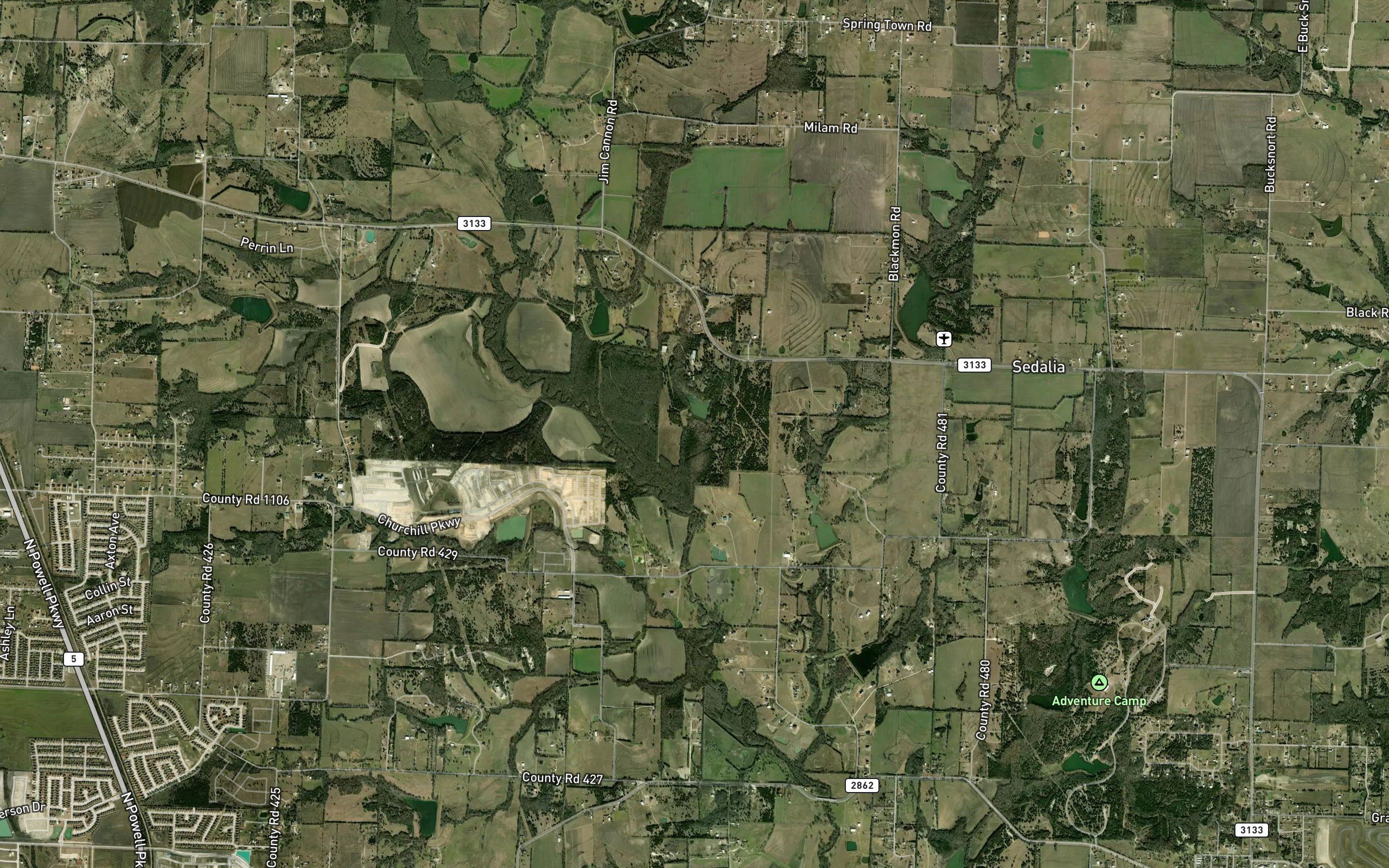 Soil Conservation Service Site 2 Reservoir