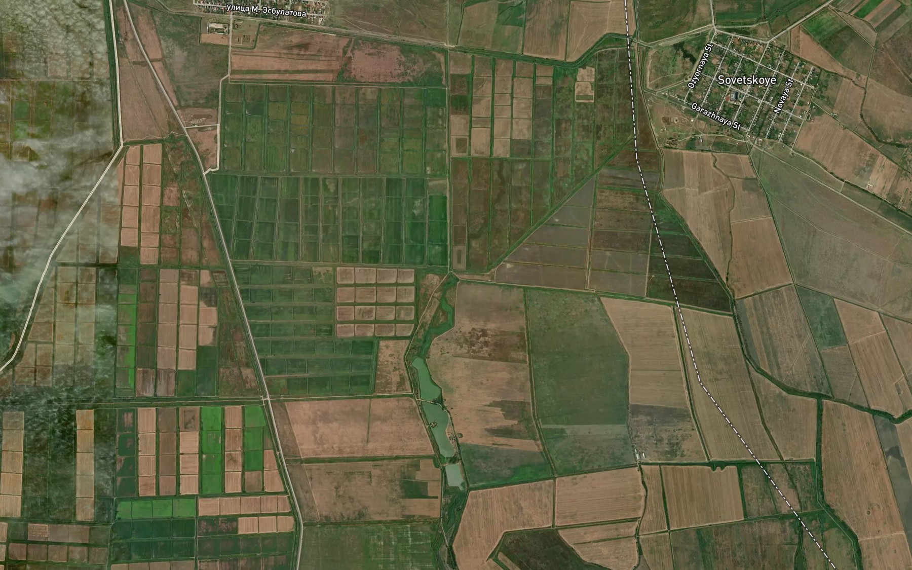 Satellite map of the Balka Karasu