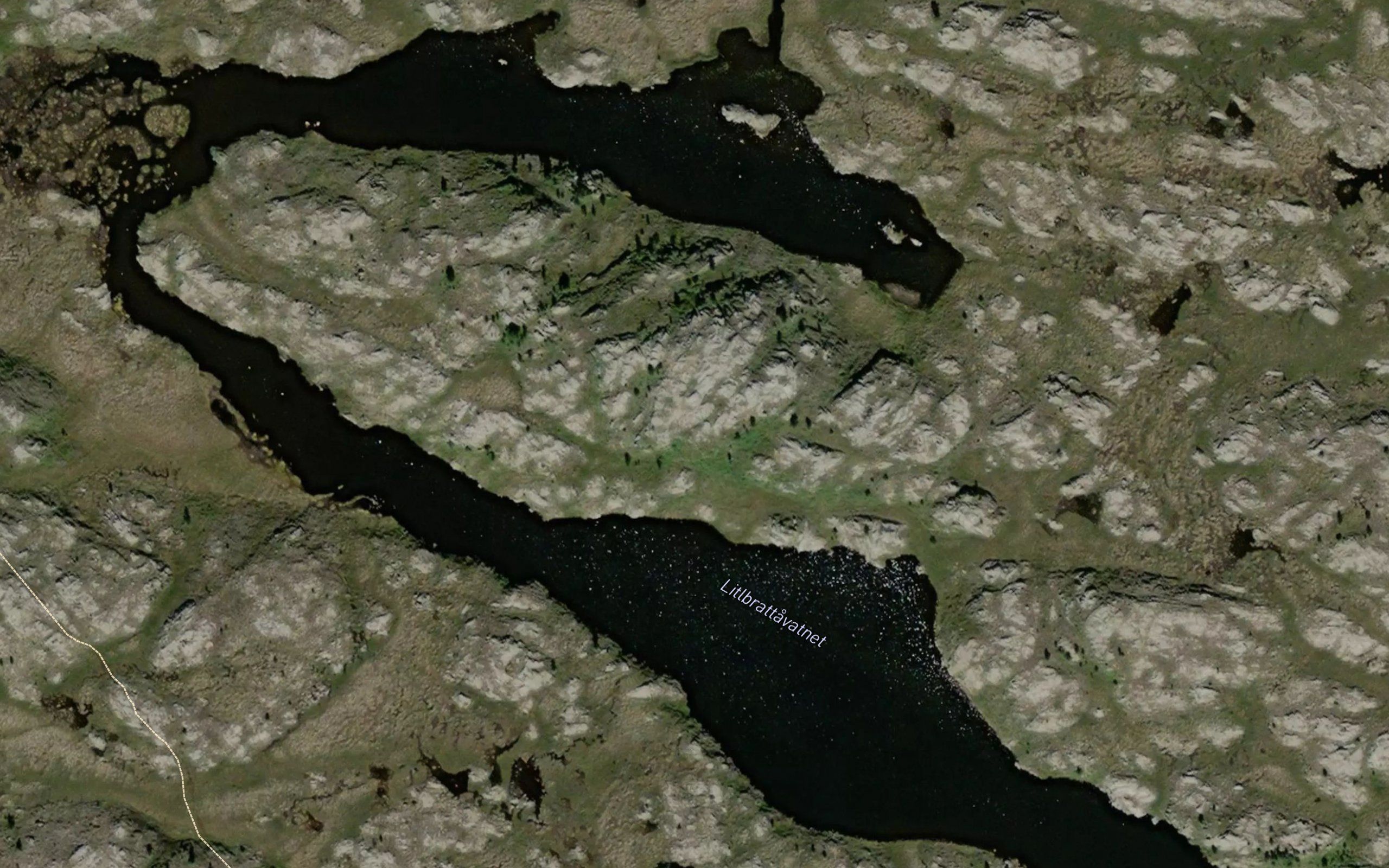 Litlbrattavatnet