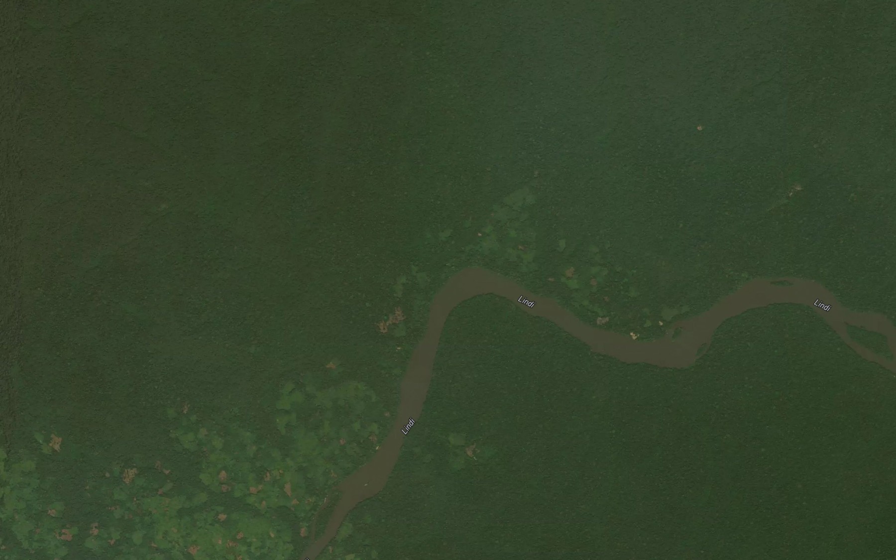 Satellite map of the Kondala