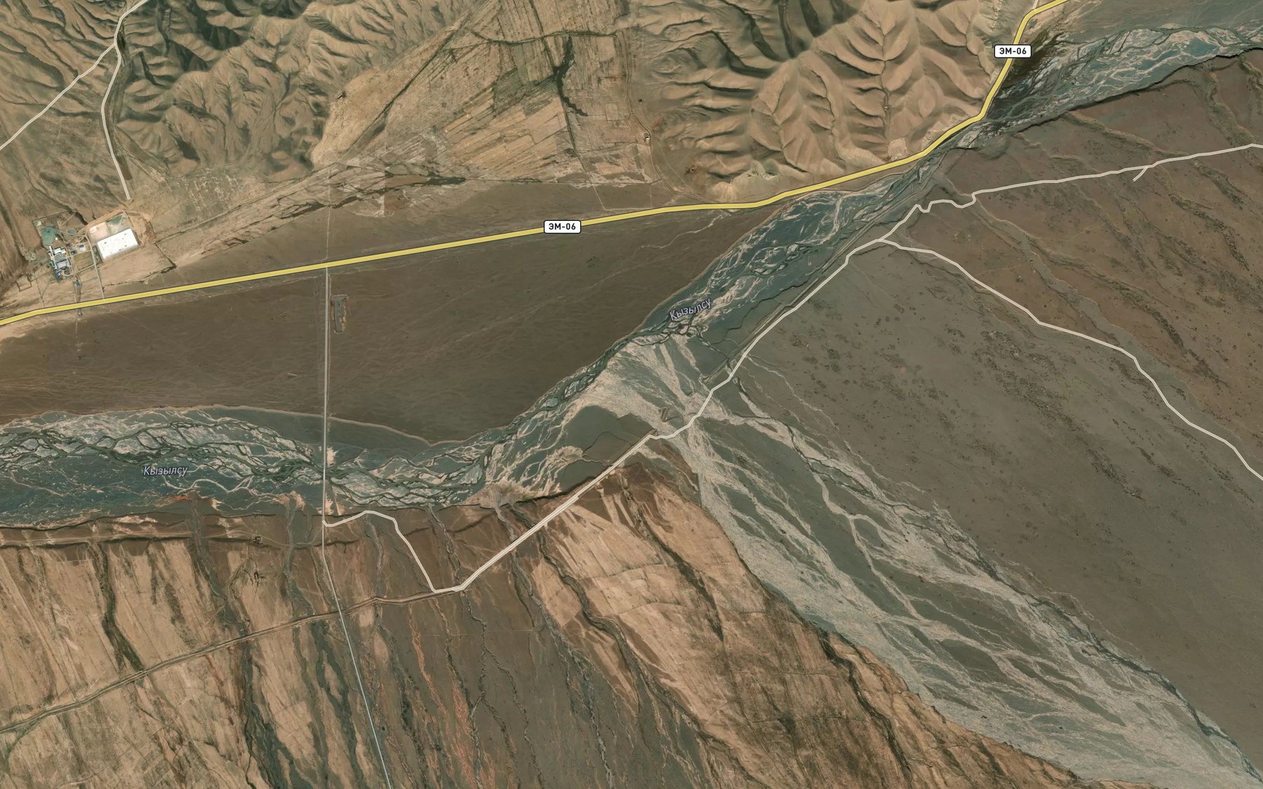 Satellite map of the Ming-Dzhar