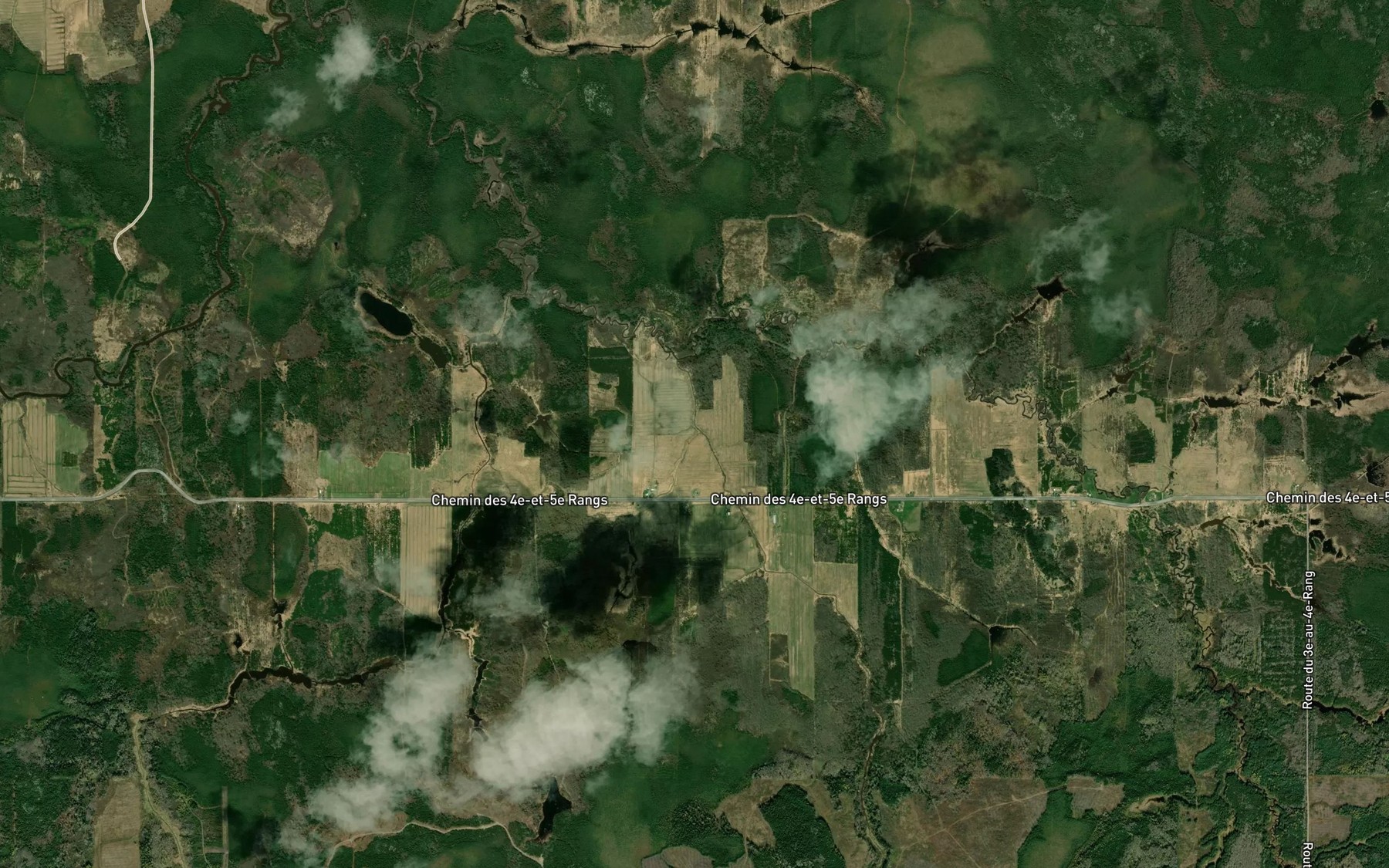 Satellite map of the Cours d'eau Auger