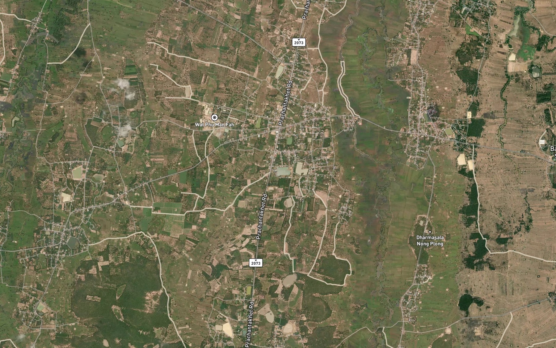Satellite map of the Nong Thaying