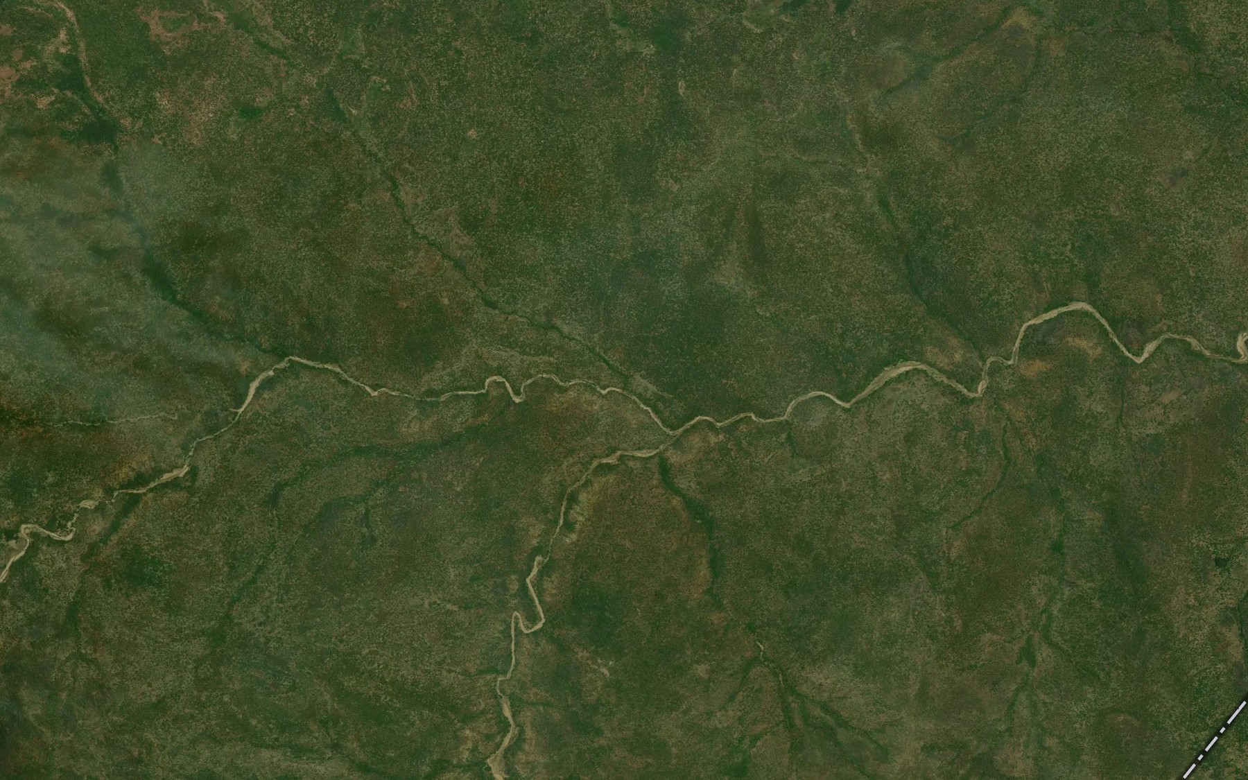 Satellite map of the Kojoli