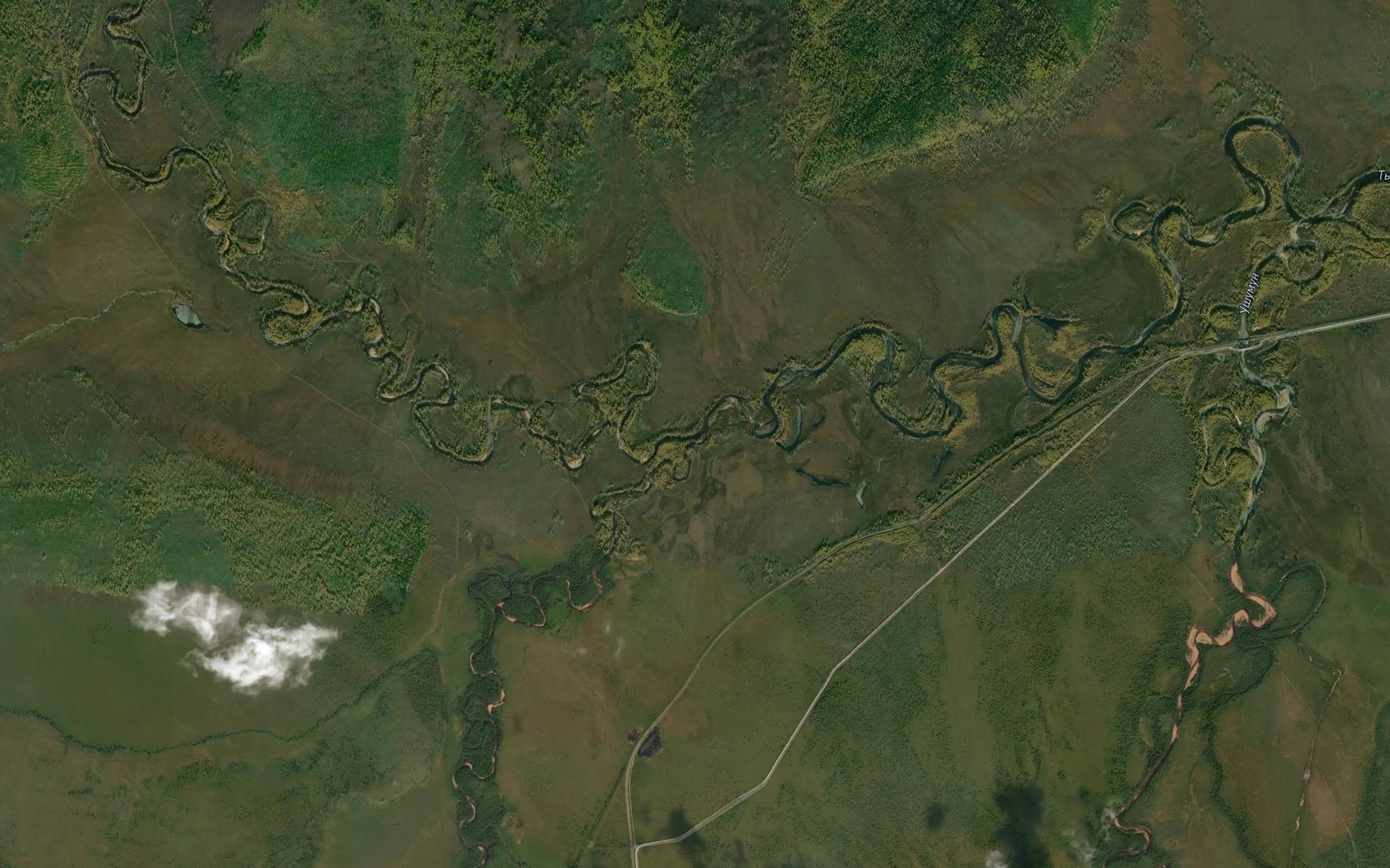 Satellite map of the Igama