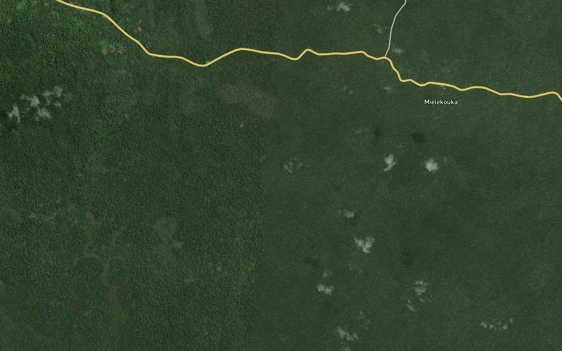 Satellite map of the Miele