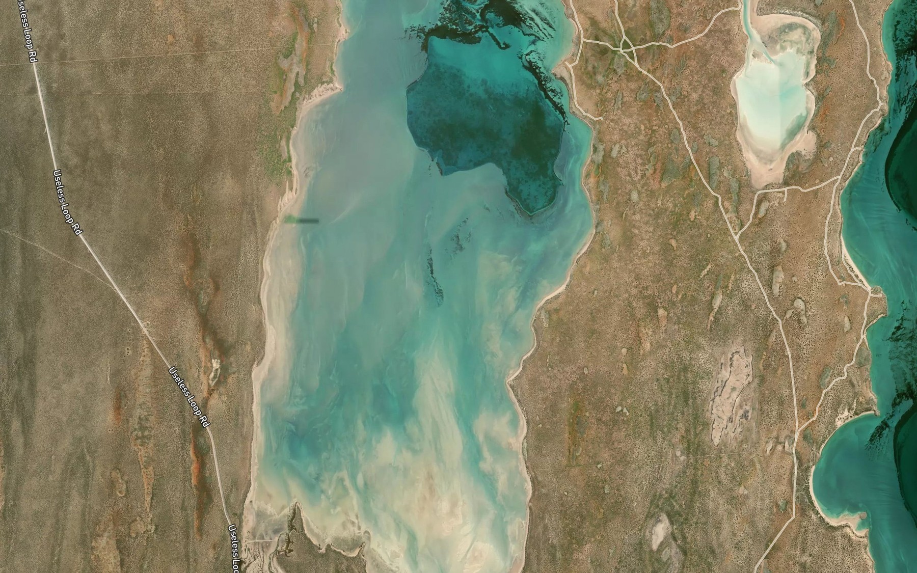 Satellite map of the Depuch Loop