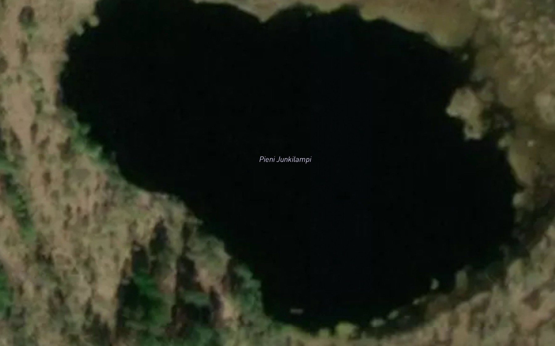 Satellite map of the Pieni Junkilampi