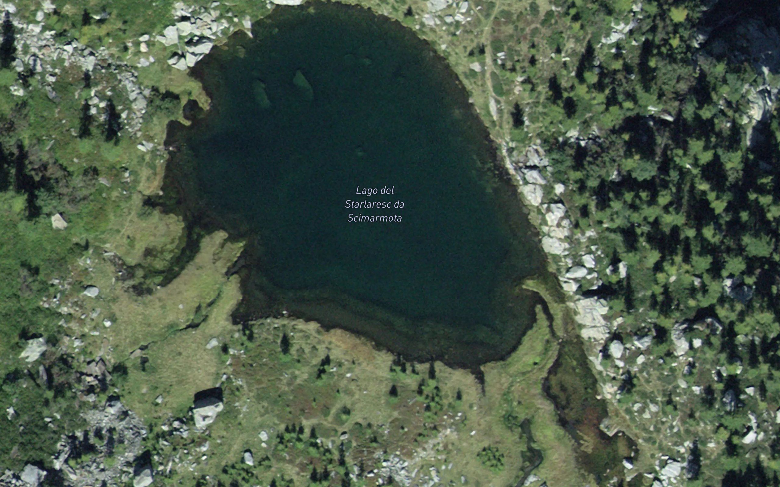 Lago del Starlaresc da Scimarmota