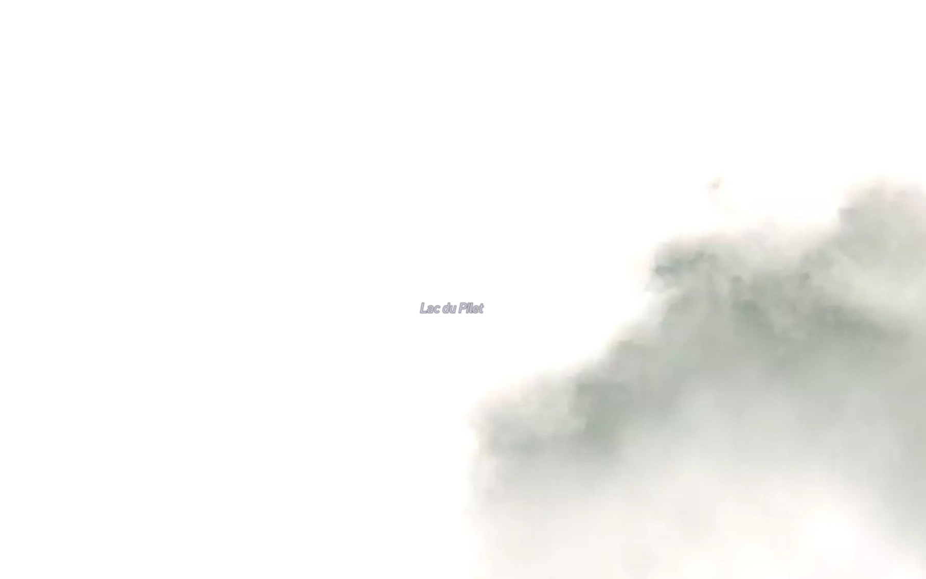 Satellite map of the Lac du Pilet