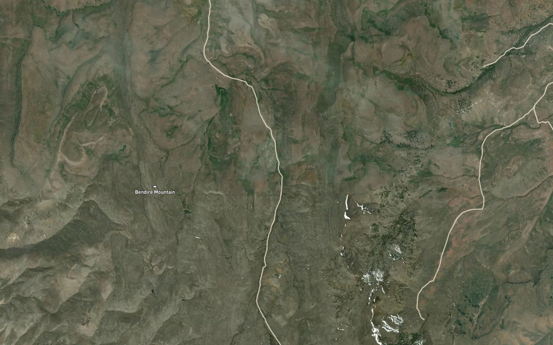 Satellite map of the Lower Morton Spring