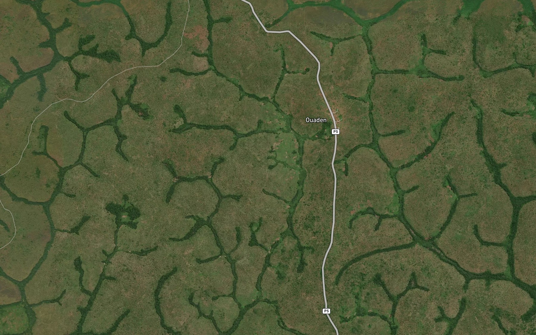 Satellite map of the Nabiti