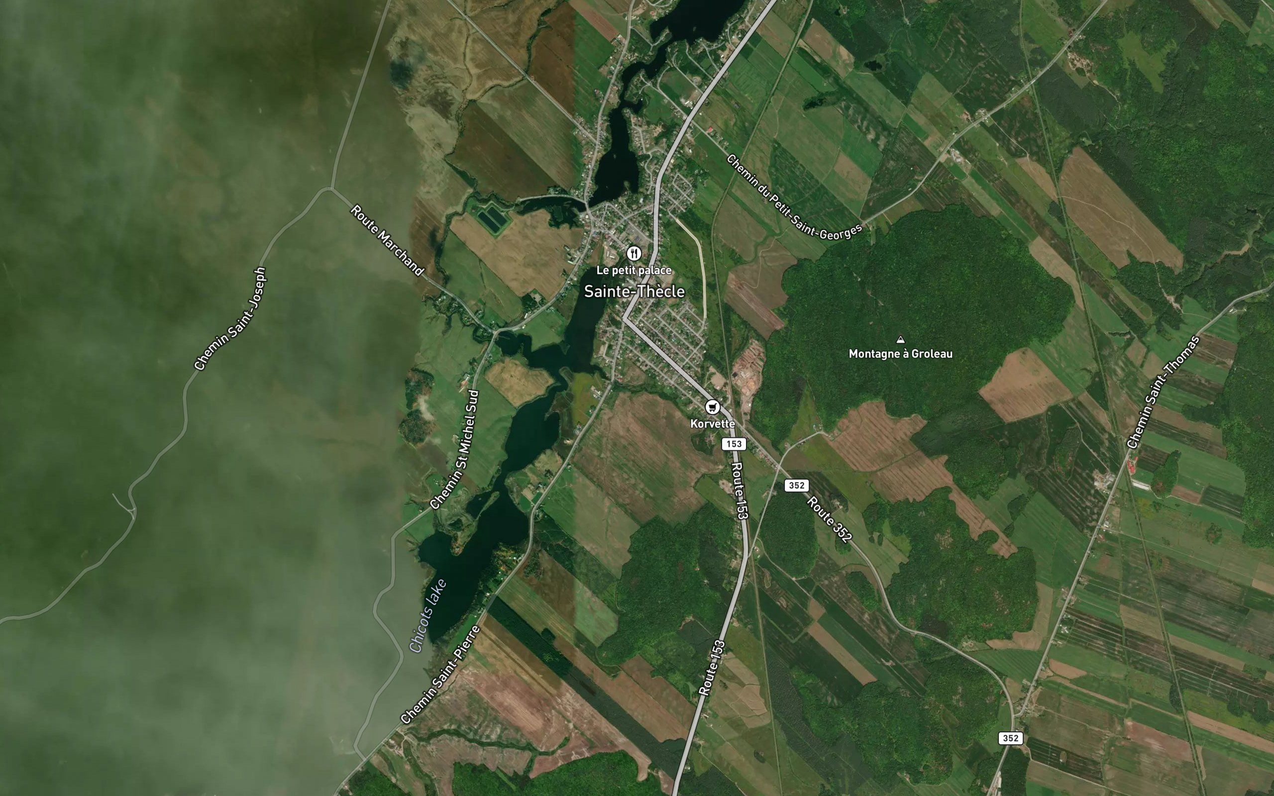 Cours d'eau de la Baie Vandal