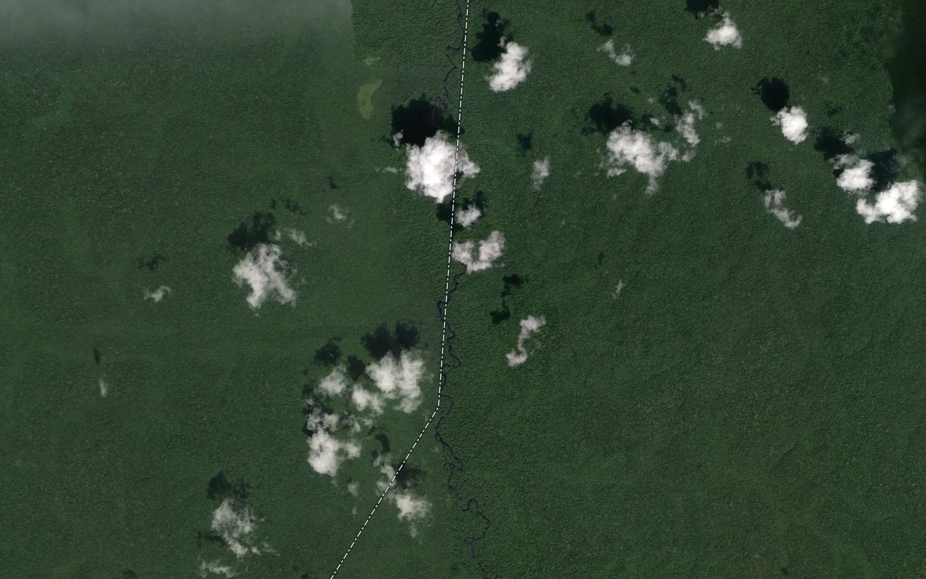 Satellite map of the Lokolo