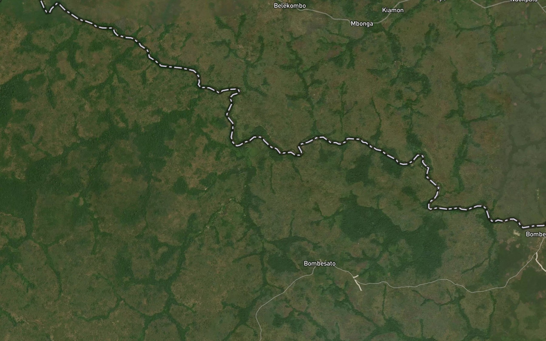 Satellite map of the Rouma