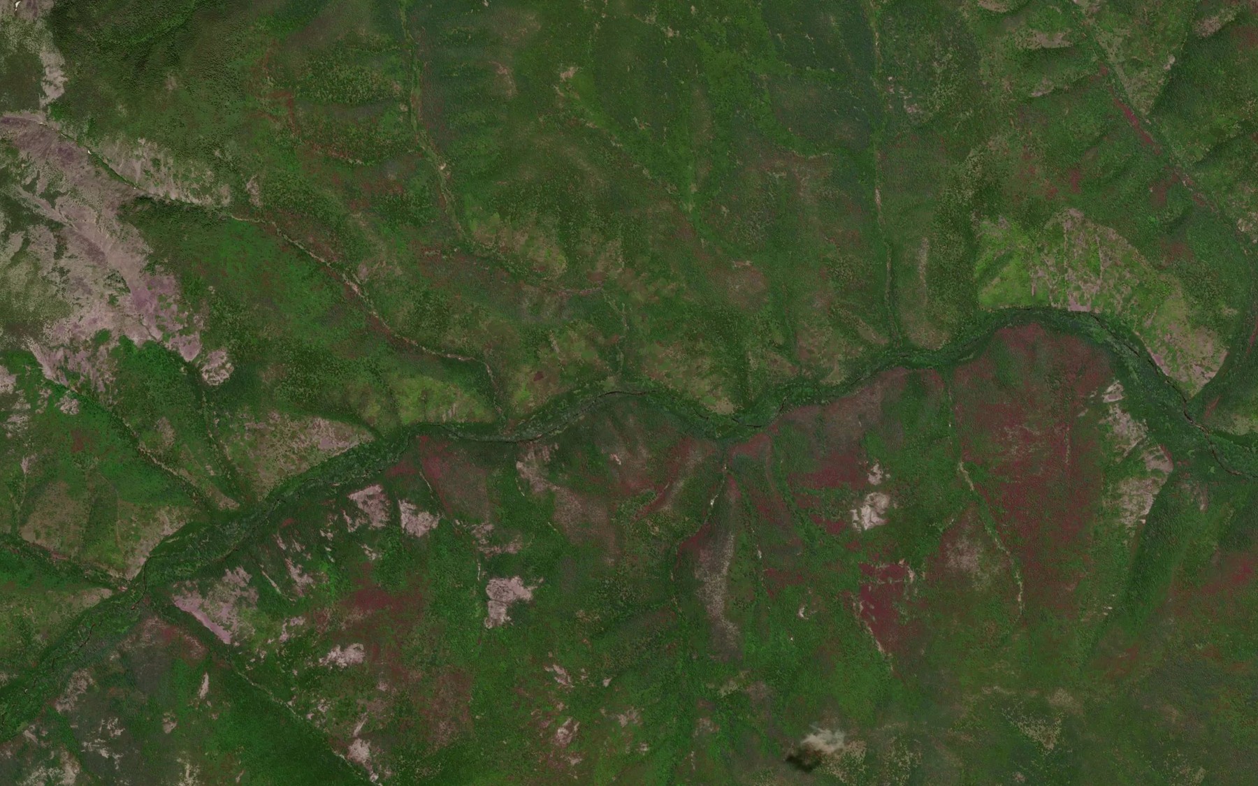 Satellite map of the Mokhovoy
