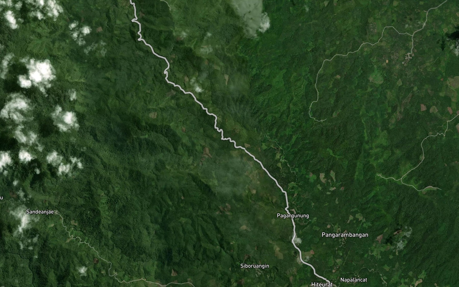 Satellite map of the Aek Silimbarok