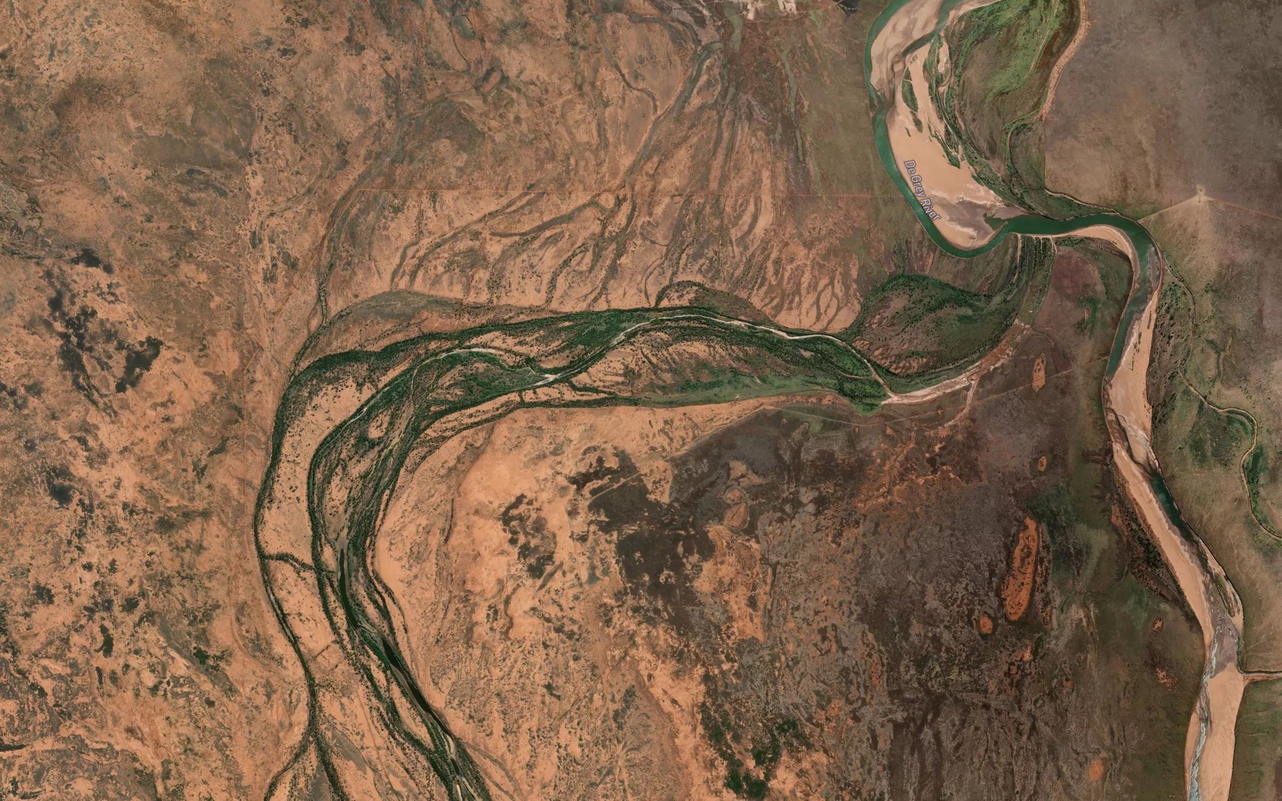 Satellite map of the Yegin Pool