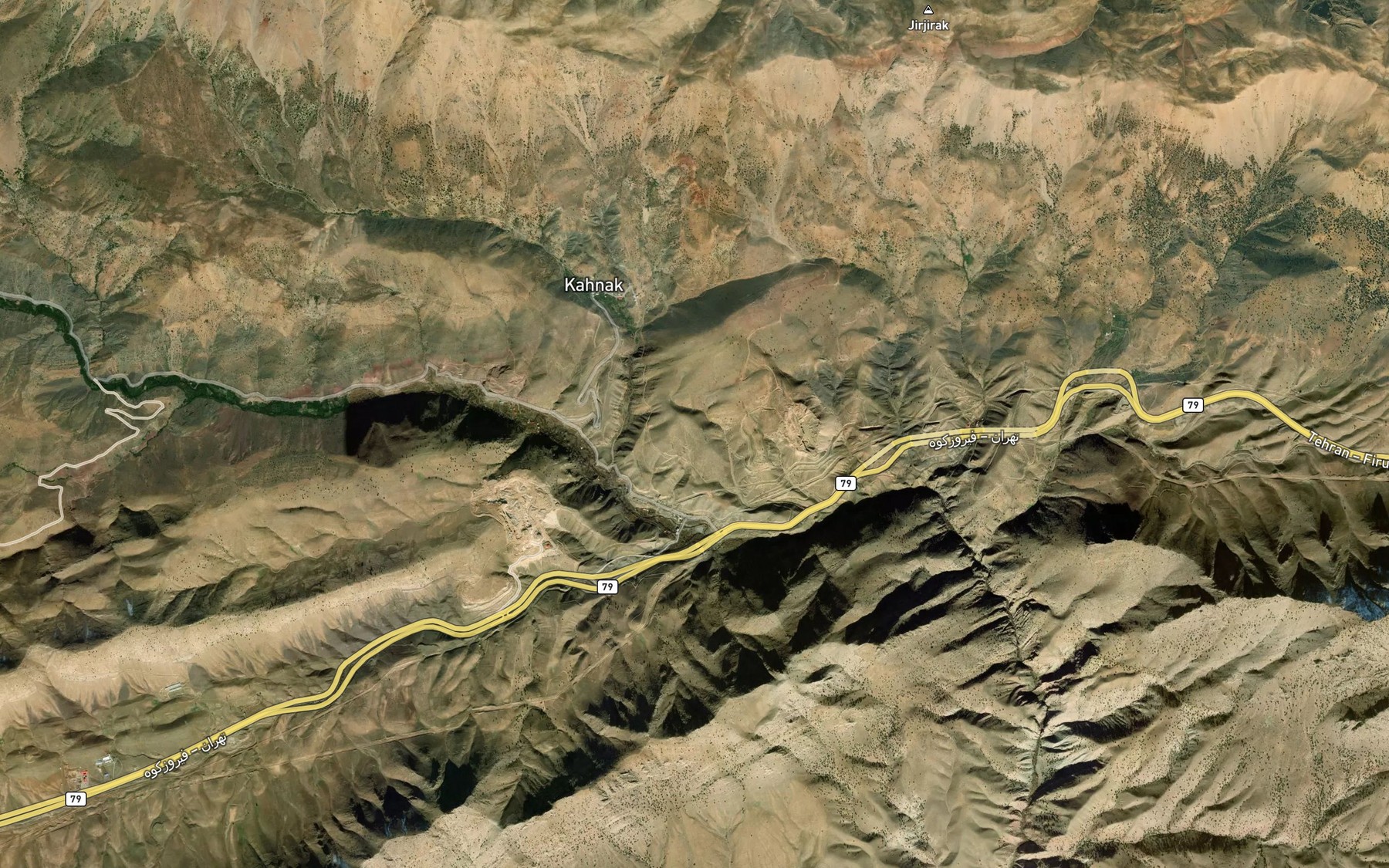Satellite map of the Havi