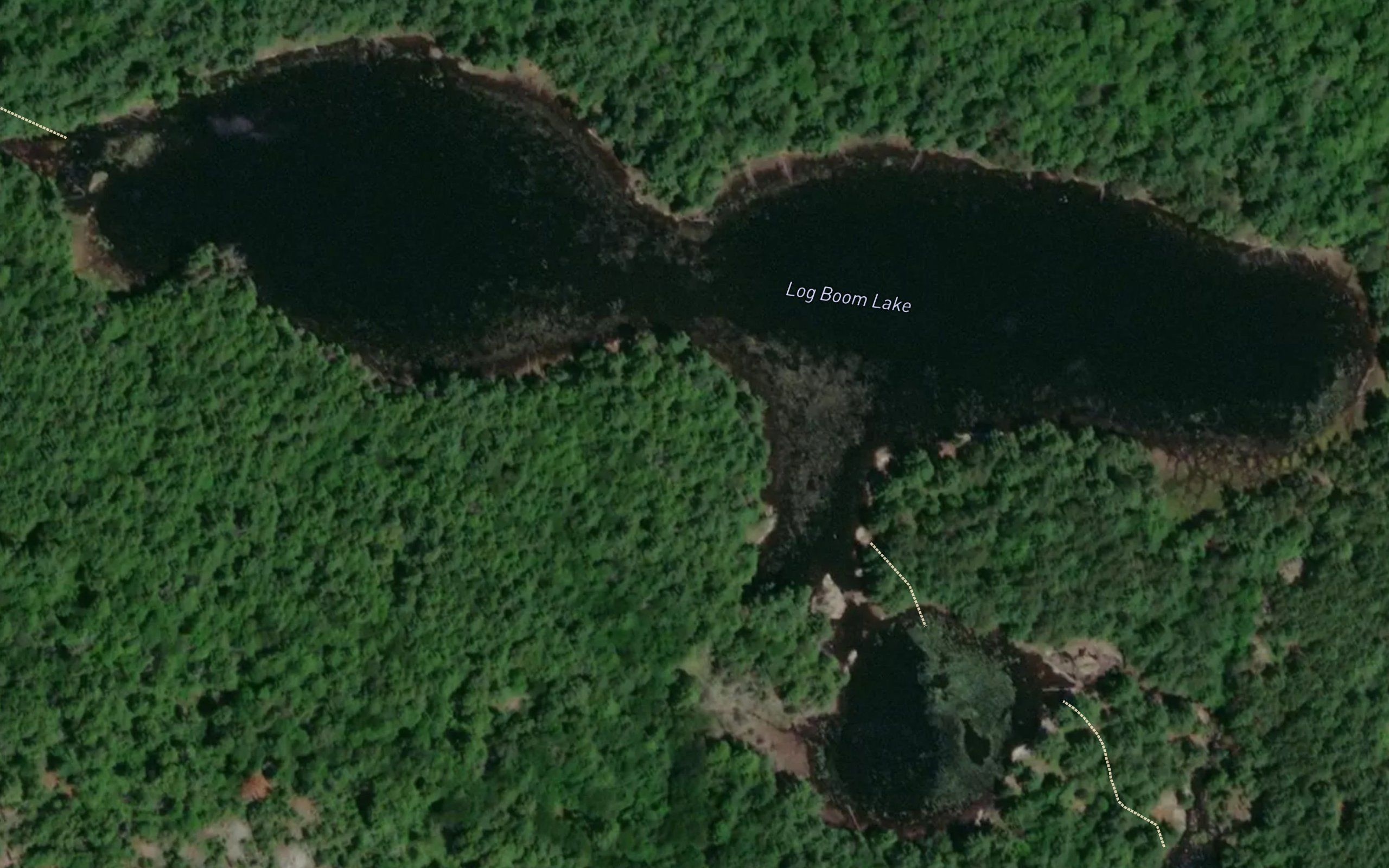 Log Boom Lake