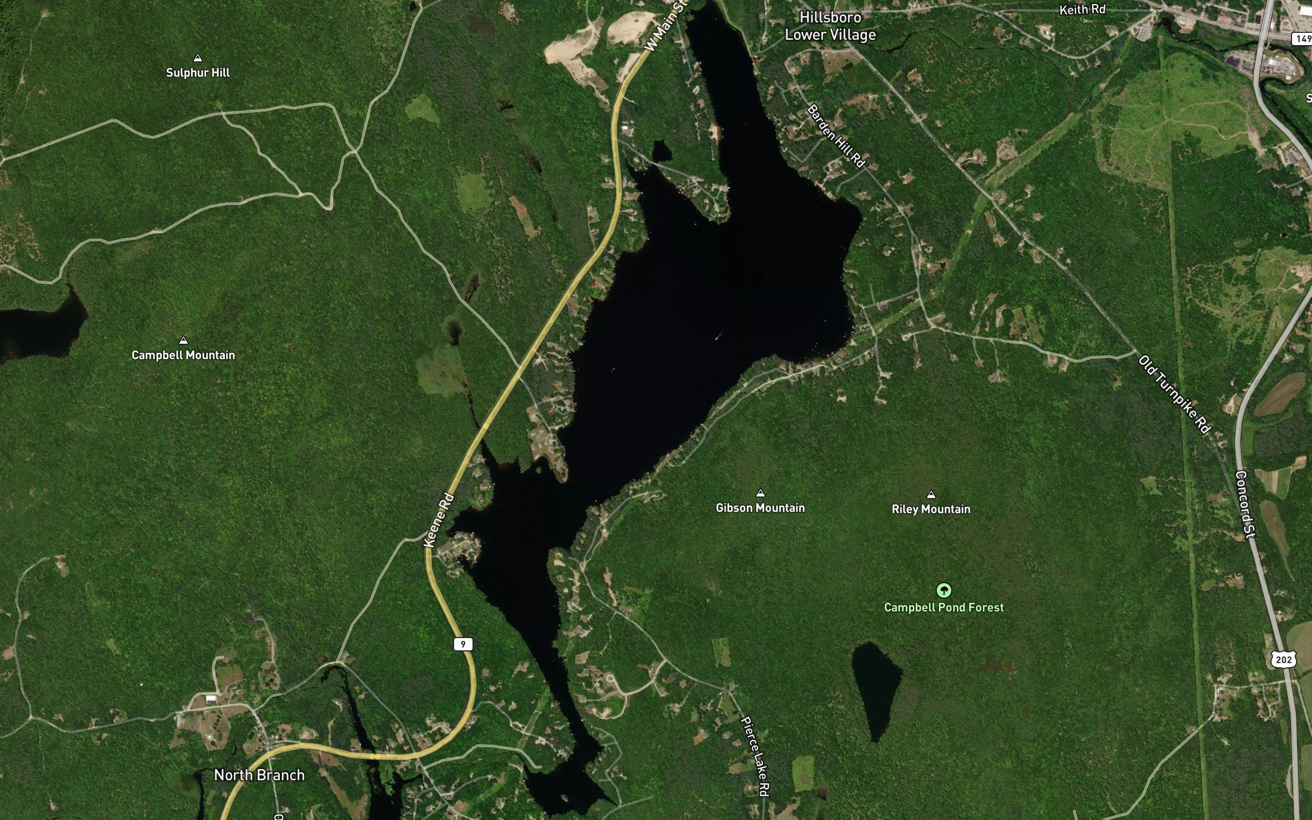 Franklin Pierce Lake