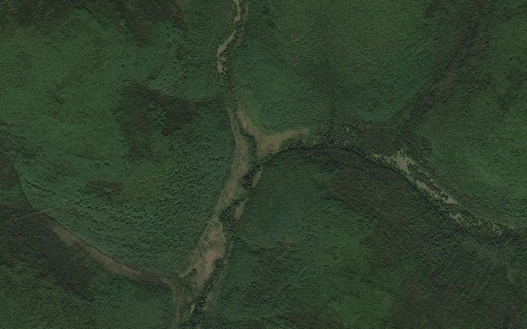 Satellite map of the Ponomarevka