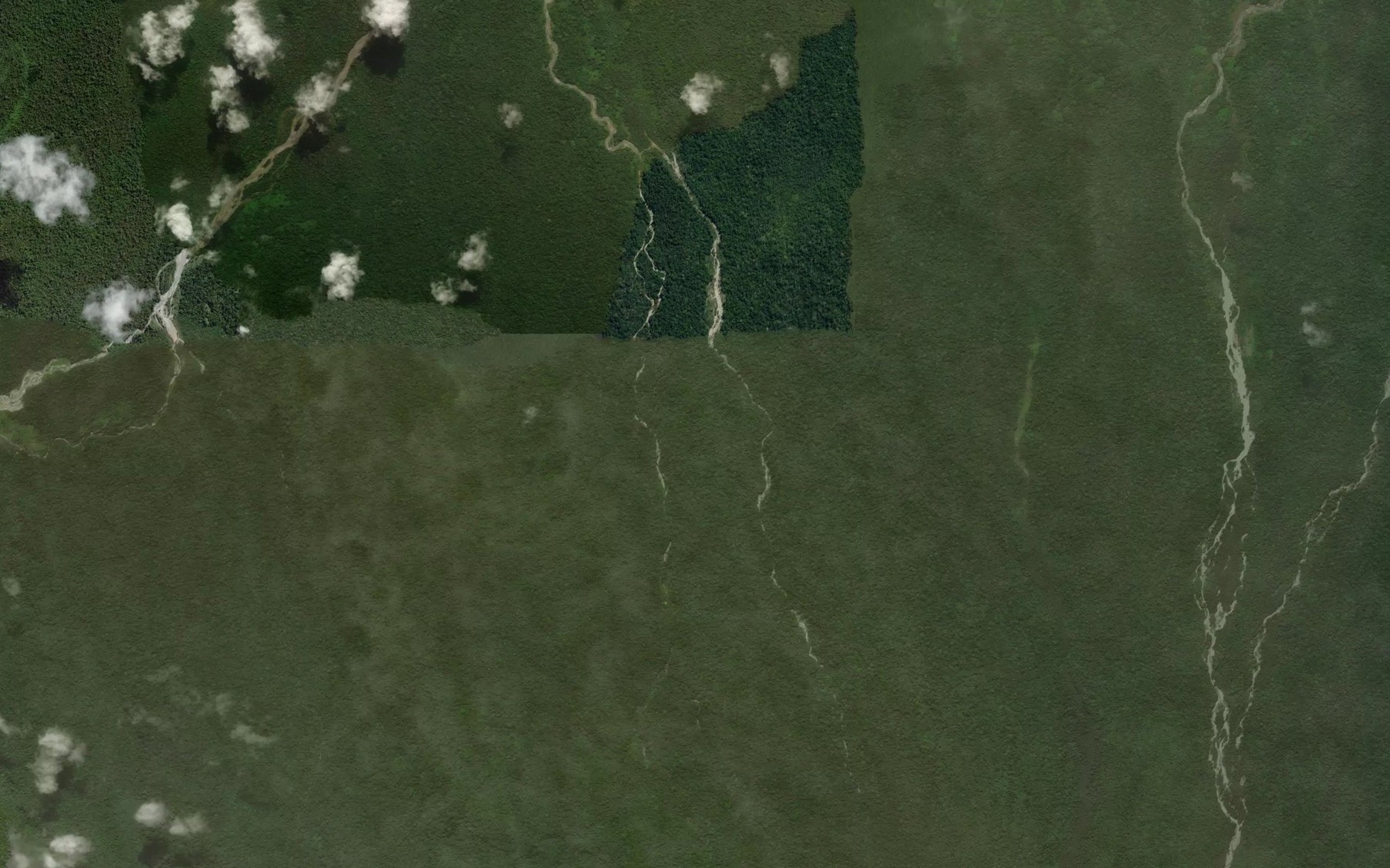Satellite map of the Anara River