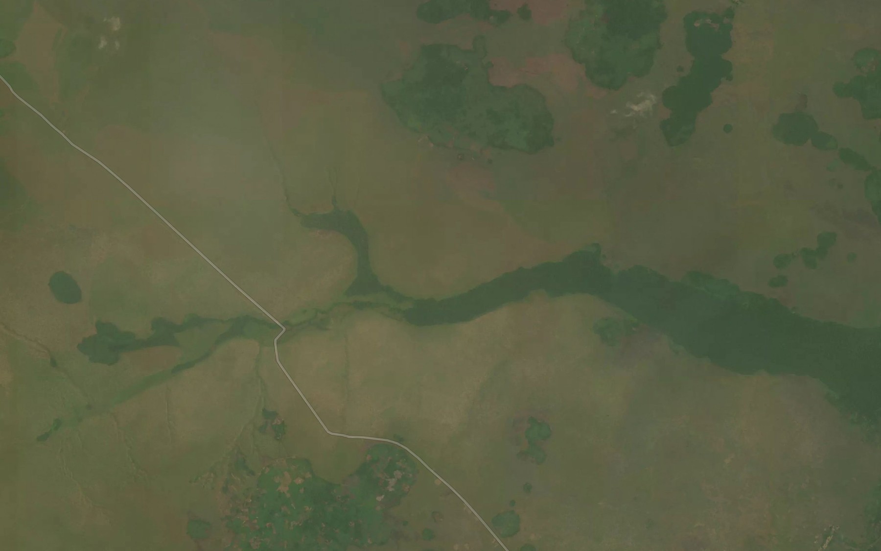 Satellite map of the Mpou