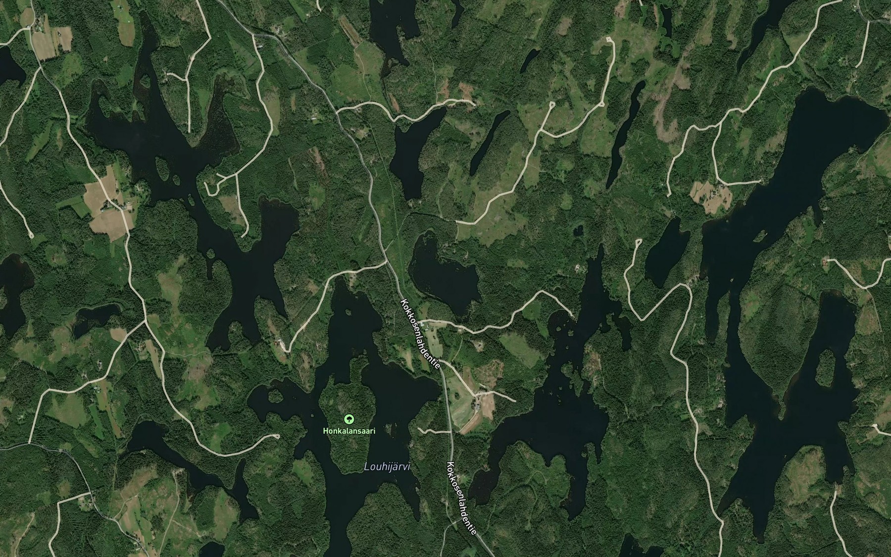 Satellite map of the Munasenlampi