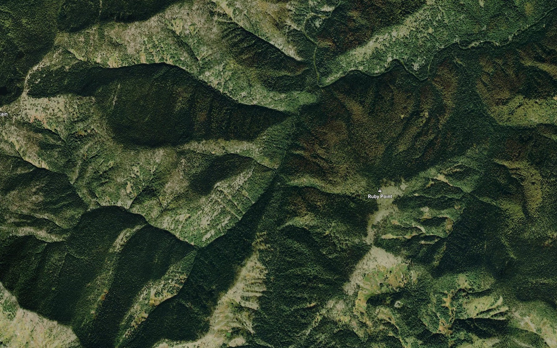 Satellite map of the My Creek