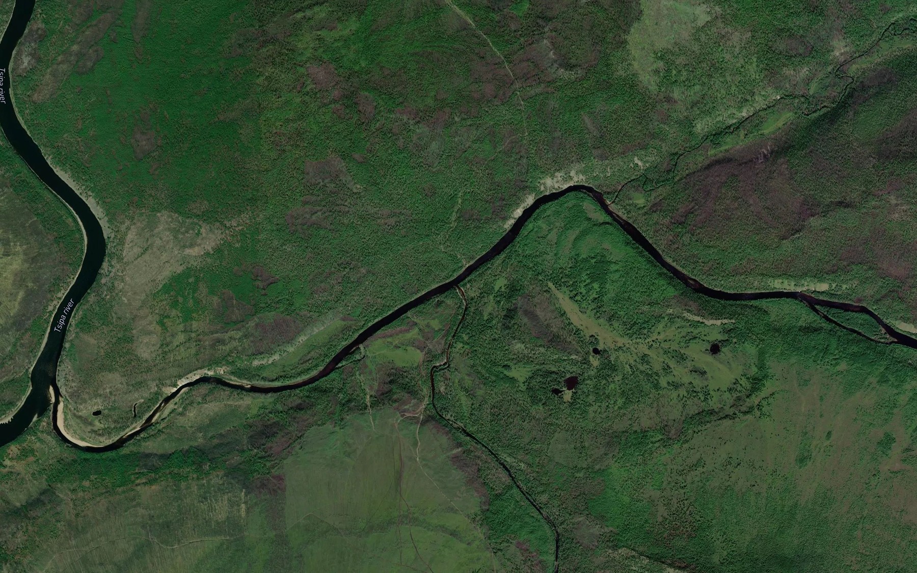 Satellite map of the Kevekte