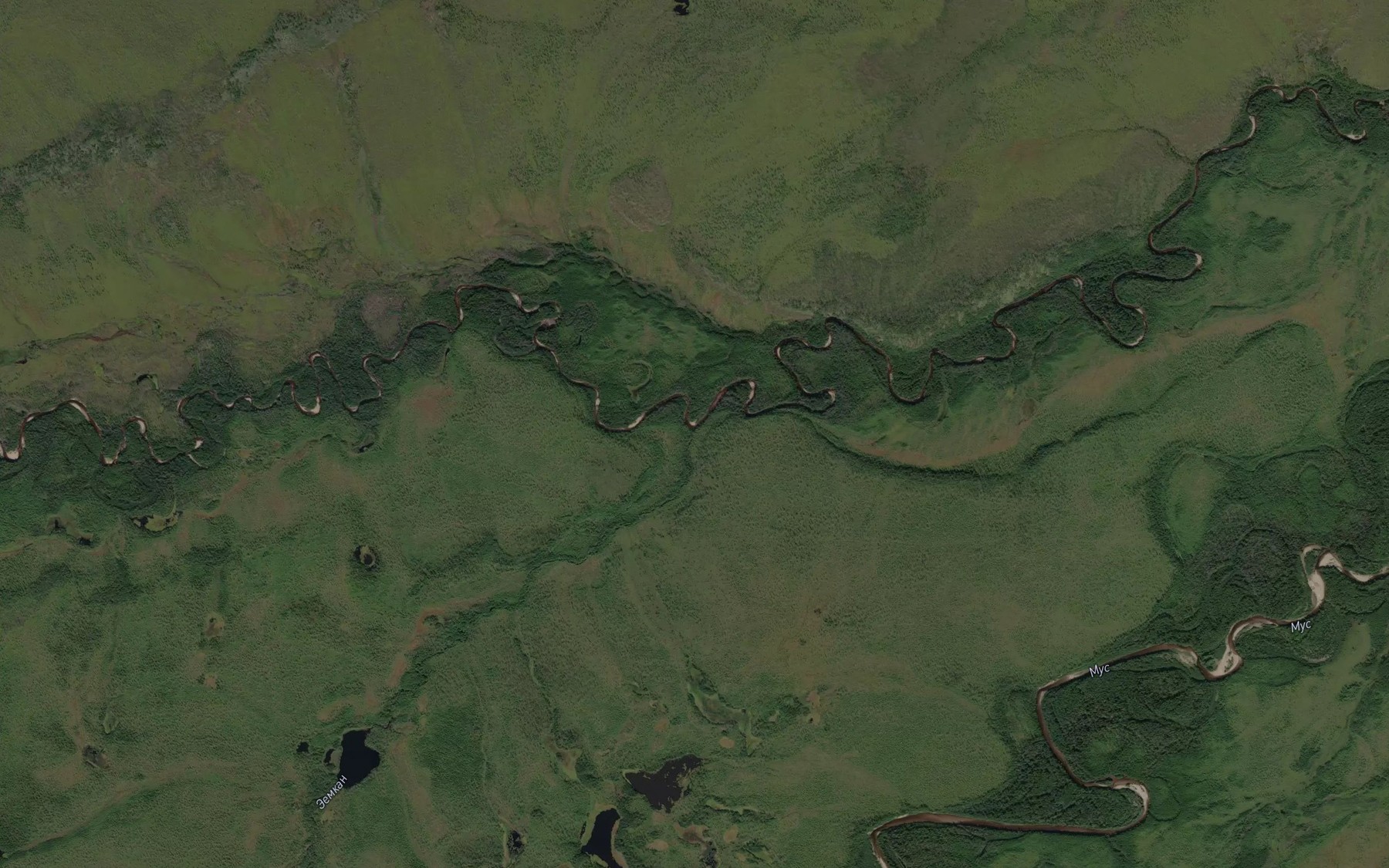 Satellite map of the Eyemkan