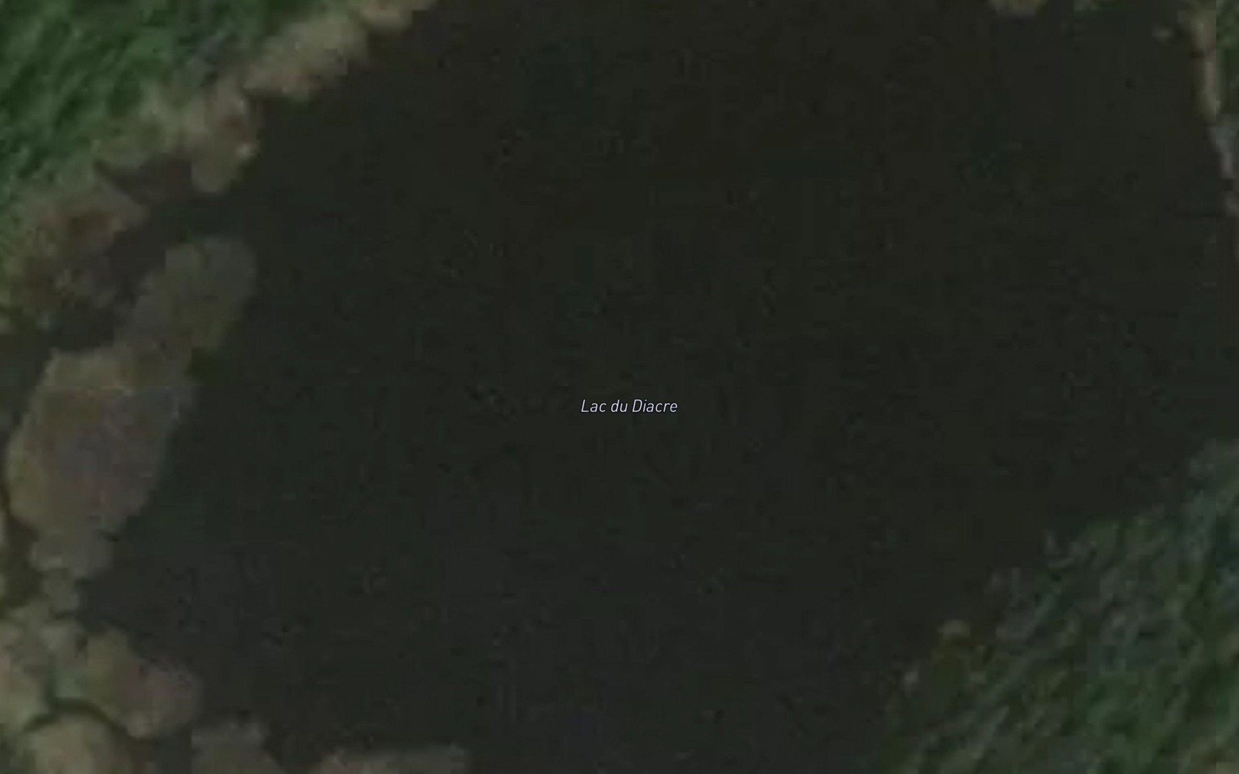Satellite map of the Lac du Diacre