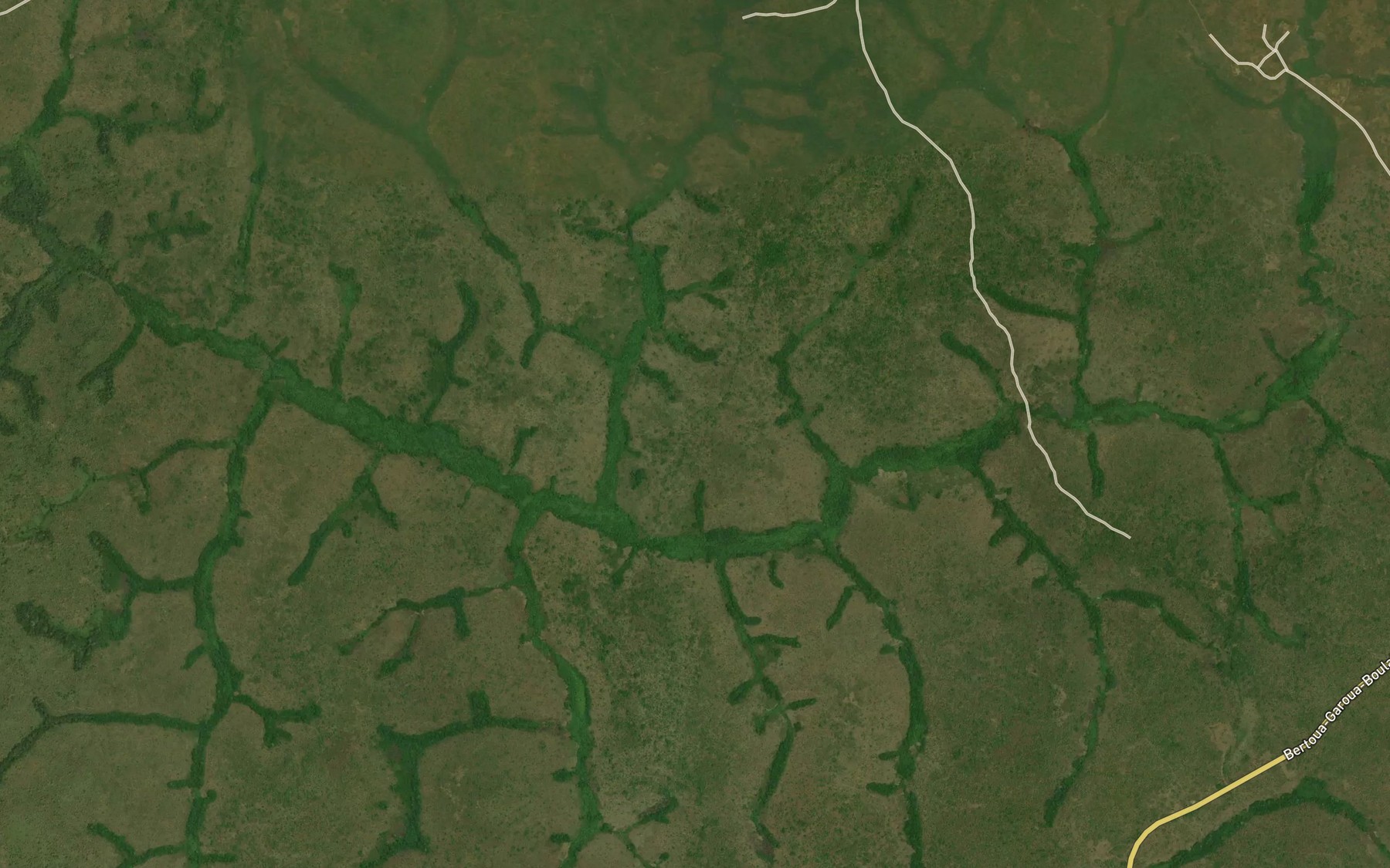 Satellite map of the Baere