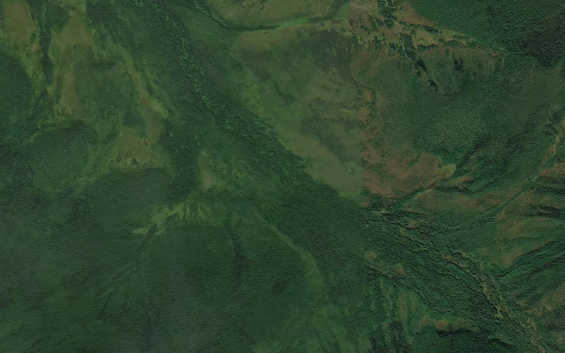 Satellite map of the Bulgunnyakh