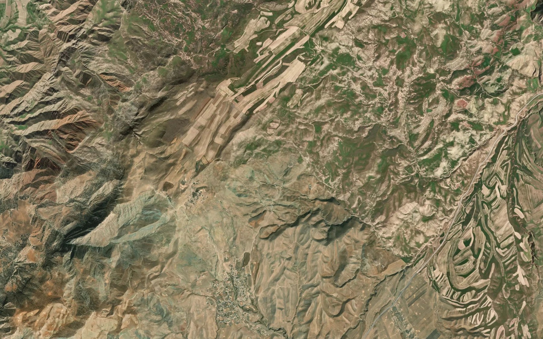 Satellite map of the Rodnik Tushdi-Bulak