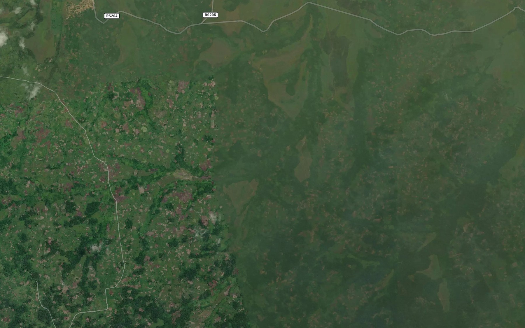 Satellite map of the Ndjamandjama