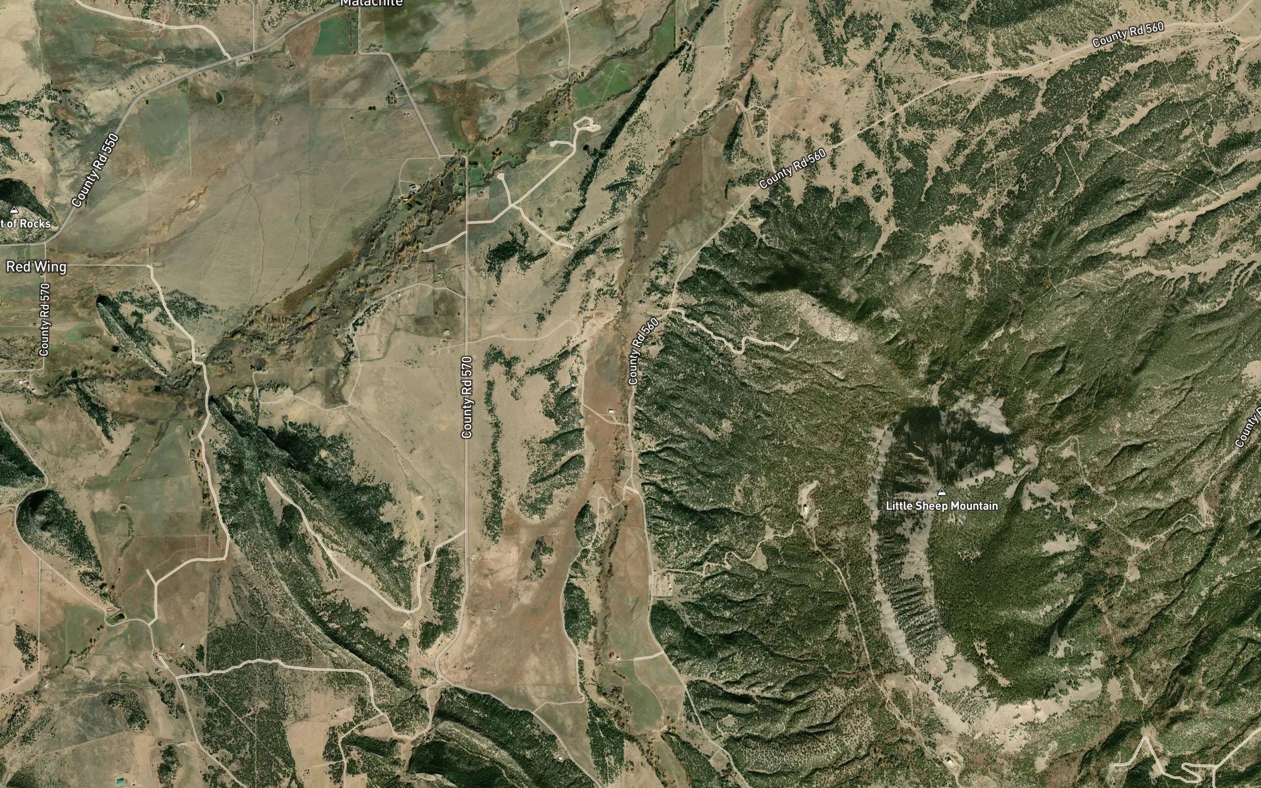 Deus Pass Creek Ditch