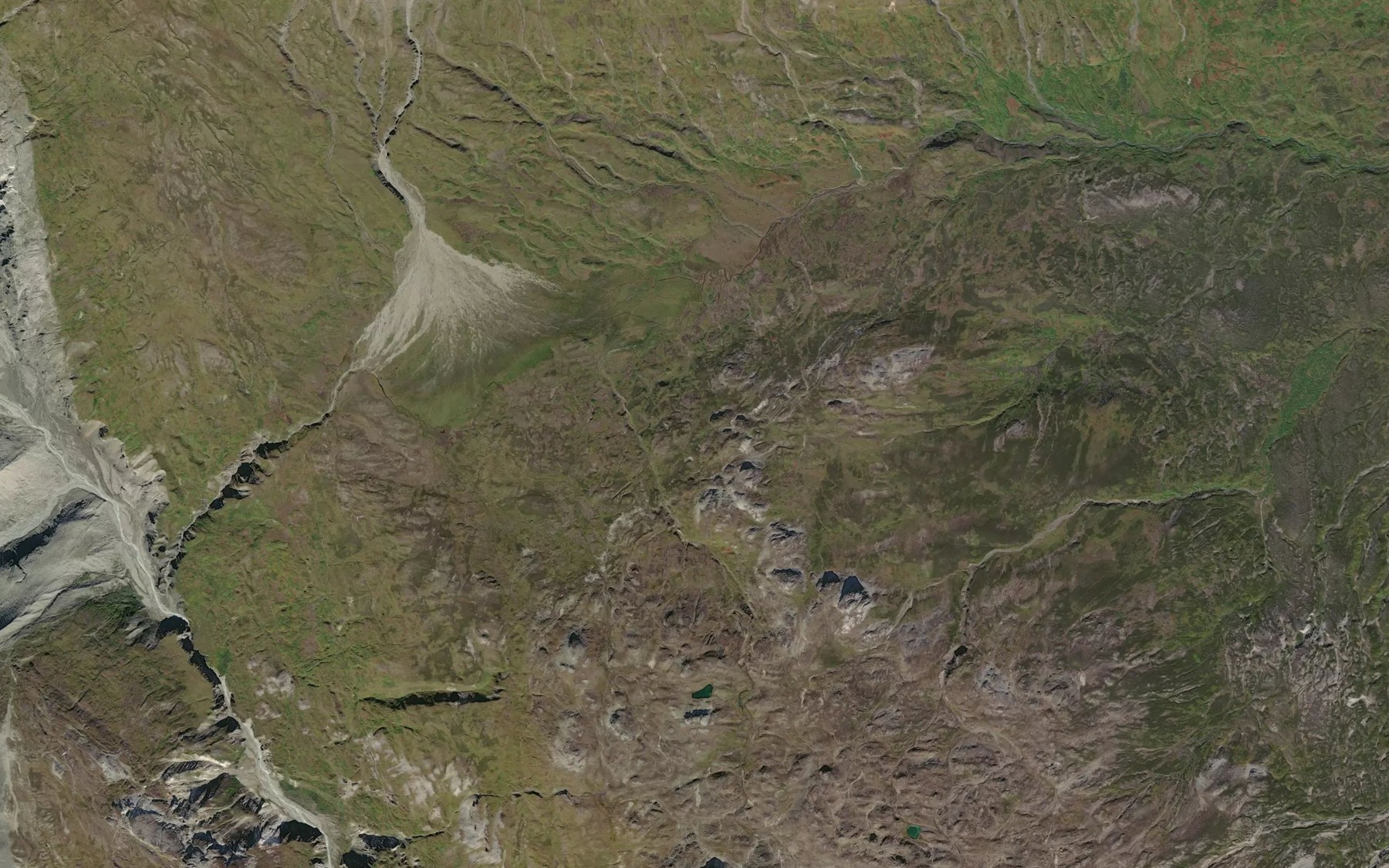 Satellite map of the Dody Creek