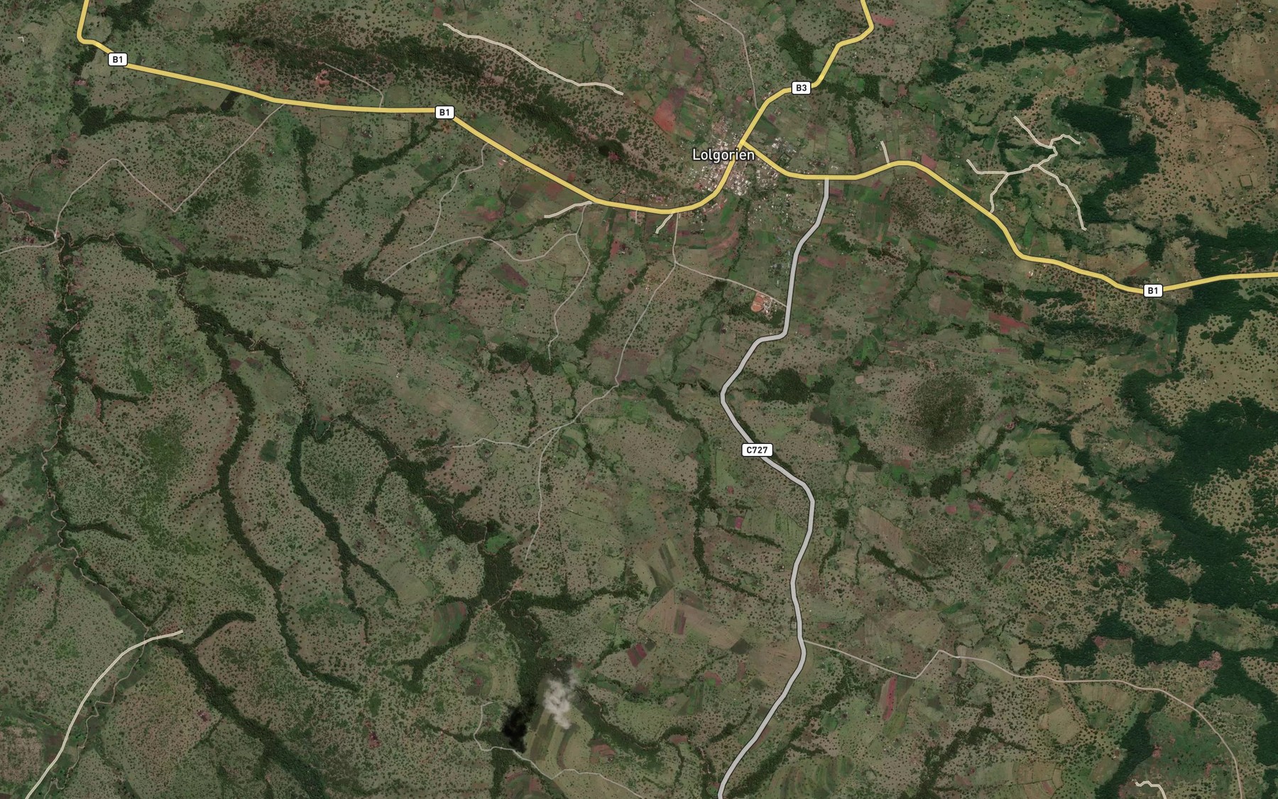 Satellite map of the Olkarien