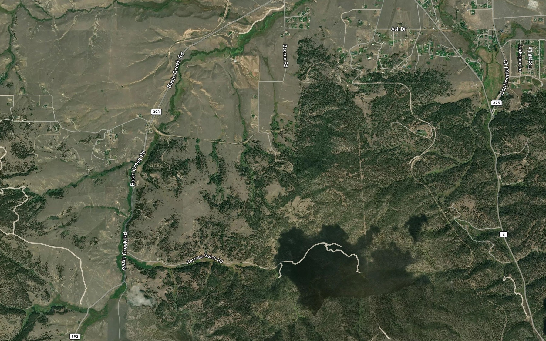 Satellite map of the 02N07W30ADA_01 Spring