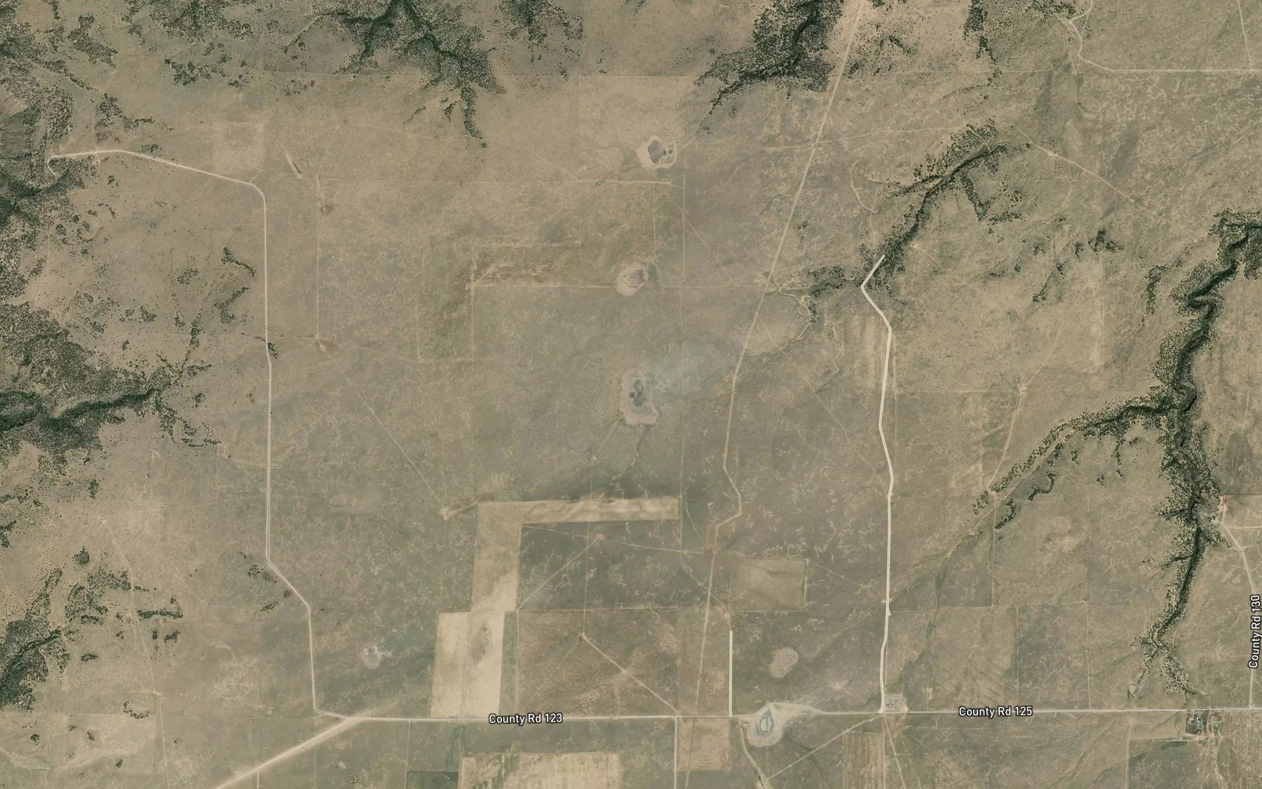 Satellite map of the School Section Lake