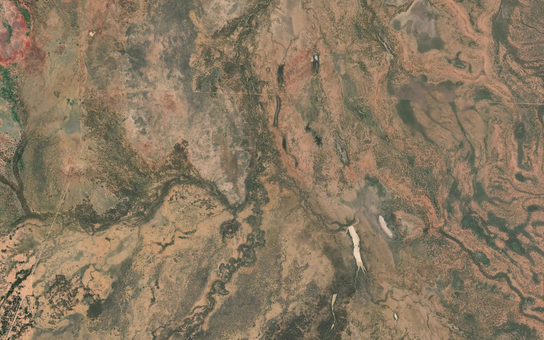 Satellite map of the Big Lagoon