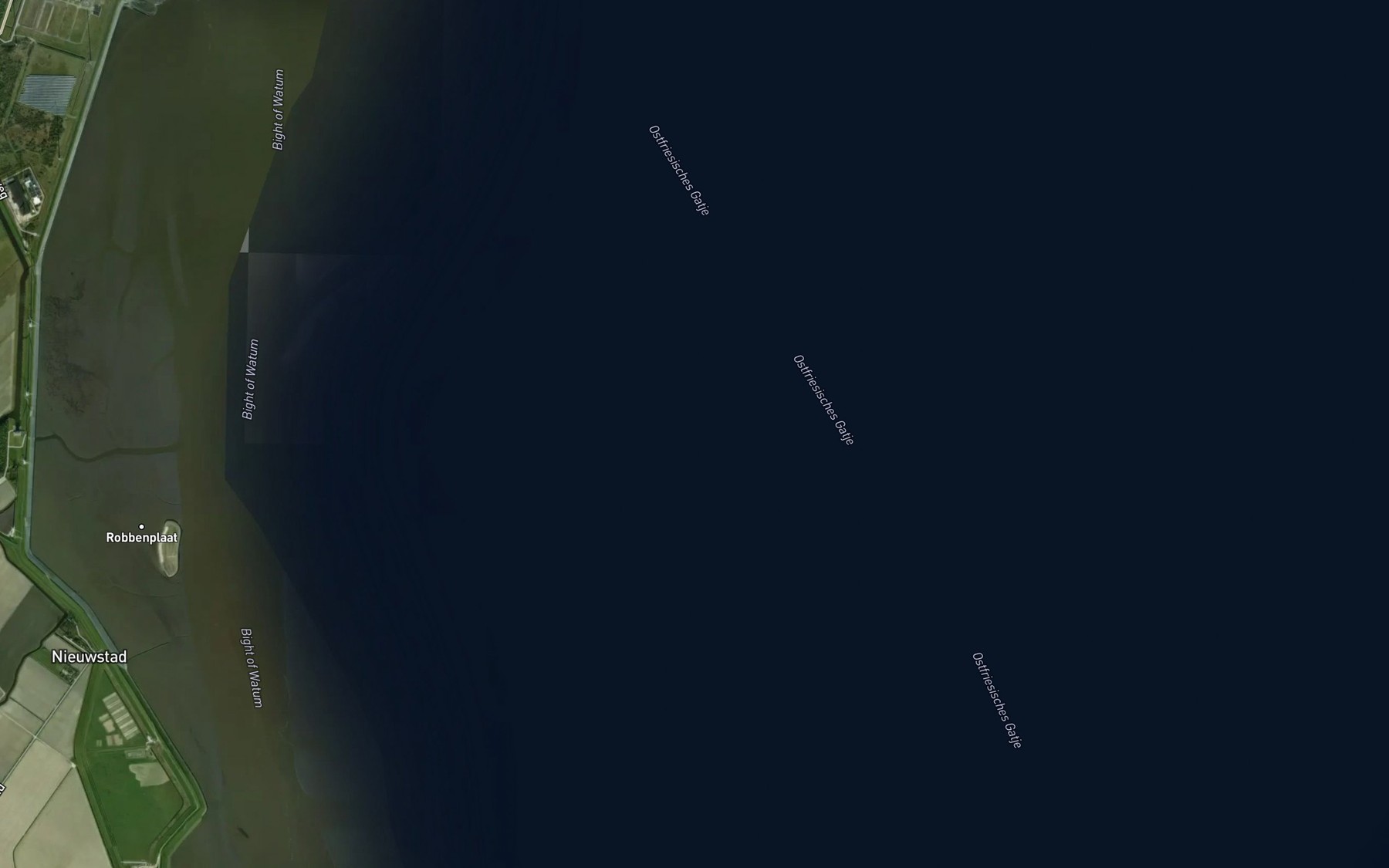 Satellite map of the Hundsteert